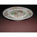 Assiette sur pieds porcelaine Sarreguemines d&eacute;cor n&deg;252