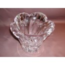 Vase Daum en cristal D18 hauteur 13 cm Daum Croix lorraine Nancy France