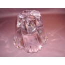 Vase Daum en cristal D18 hauteur 13 cm Daum Croix lorraine Nancy France