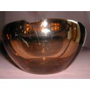 Cendrier en cristal marron Daum Nancy France