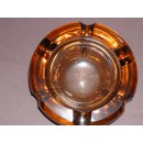 Cendrier en cristal marron Daum Nancy France