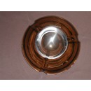 Cendrier en cristal marron Daum Nancy France