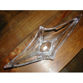 Coupe Héliade en cristal Daum 39 cm signé Daum (Croix de Lorraine) France