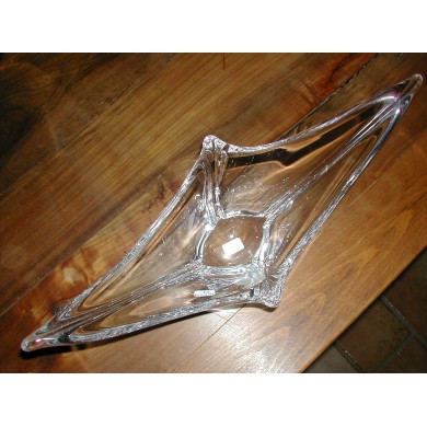 Coupe Héliade en cristal Daum 39 cm signé Daum (Croix de Lorraine) France