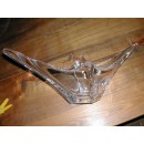 Coupe H&eacute;liade en cristal Daum 39 cm sign&eacute; Daum (Croix de Lorraine) France