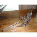 Coupe H&eacute;liade en cristal Daum 79 cm sign&eacute; Daum (Croix de Lorraine) France