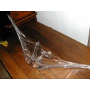 Coupe Héliade en cristal Daum 87 cm signé Daum (Croix de Lorraine) France