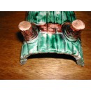 Barbotine &eacute;gouttoir &agrave; asperges 20.5x12.5 x ht 9.5 cm