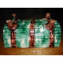 Barbotine &eacute;gouttoir &agrave; asperges 20.5x12.5 x ht 9.5 cm