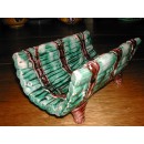 Barbotine &eacute;gouttoir &agrave; asperges 20.5x12.5 x ht 9.5 cm