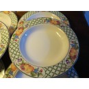 Compotier, Assiette sur pieds service Copenhague Sarreguemines