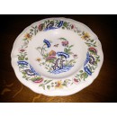 1 assiette creuse décor Rouen Sarreguemines France diam 23 cm