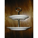 Etag&egrave;re 2 niveaux Burgenland bleu Villeroy et Boch