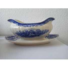 Saucière Villeroy et Boch 22 cm Burgenland bleu