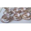 6 petits d&eacute;jeuners Genieux porcelaine de Sarreguemines minton 252