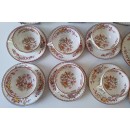 6 petits d&eacute;jeuners Genieux porcelaine de Sarreguemines minton 252