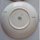 6 petits d&eacute;jeuners Genieux porcelaine de Sarreguemines minton 252