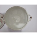 Soupi&egrave;re en porcelaine de Sarreguemines diam 24 cm minton 252