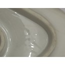 Sauci&egrave;re en porcelaine de Sarreguemines minton 252 environ 22 cm