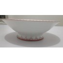 Compotier diam 22 cm pieds douche porcelaine de Sarreguemines minton 252