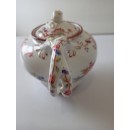 Theière porcelaine de Sarreguemines minton 252 forme poire