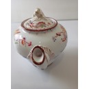 Theière porcelaine de Sarreguemines minton 252 forme poire