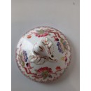 Theière porcelaine de Sarreguemines minton 252 forme poire
