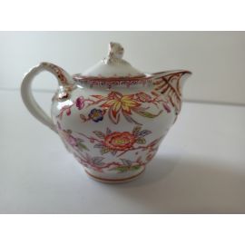 Vendu : Mini Theière individuelle porcelaine de Sarreguemines minton 252 forme poire