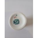 Mini plat 9.5 x 6.5 cm porcelaine de Sarreguemines minton 252