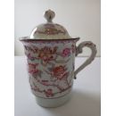 Pot &agrave; cure dents porcelaine de Sarreguemines minton 252