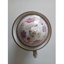 Pot &agrave; cure dents porcelaine de Sarreguemines minton 252