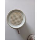 Pot &agrave; cure dents porcelaine de Sarreguemines minton 252