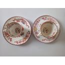 6 Tasses &agrave; caf&eacute; avec soucoupes porcelaine de Sarreguemines minton 252