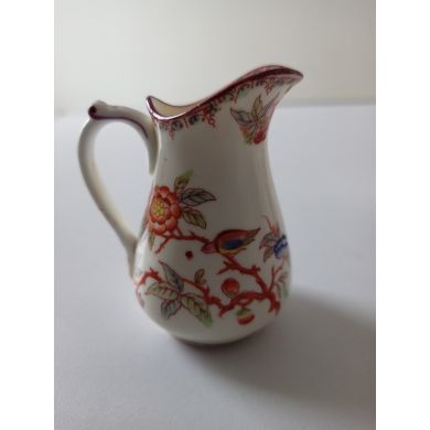 1 coquetier à soucoupe porcelaine de Sarreguemines minton 252