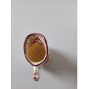 1 coquetier &agrave; soucoupe porcelaine de Sarreguemines minton 252