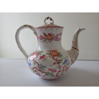 Laitière avec fêle en porcelaine de Sarreguemines minton 252