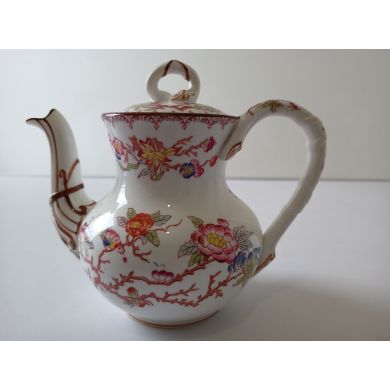 Cafetière 24 cm  en porcelaine de Sarreguemines minton 252