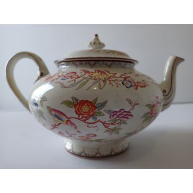 Cafetière 16 cm  en porcelaine de Sarreguemines minton 252