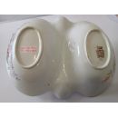 Ravier 23 cm en porcelaine de Sarreguemines minton 252