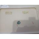 Confiturier p&acirc;te opaque 1875 Sarreguemines minton 252 diam 23 cm