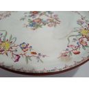 Confiturier pâte opaque 1875 Sarreguemines minton 252 diam 23 cm