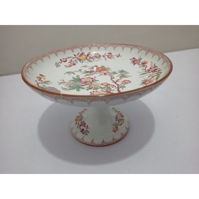 Confiturier haut 15 cm porcelaine Sarreguemines minton 252 diam 27 cm