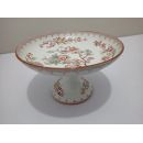 Confiturier haut 15 cm porcelaine Sarreguemines minton 252 diam 27 cm