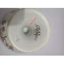 Confiturier haut 15 cm porcelaine Sarreguemines minton 252 diam 27 cm