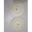 Lot de 4 assiettes diam 21 cm porcelaine Sarreguemines minton 252