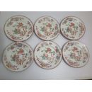 Lot de 2 assiettes diam 21 cm porcelaine Sarreguemines minton 252