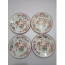 Lot de 6 assiettes diam 21,5 cm p&acirc;te opaque Sarreguemines minton 252
