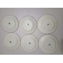 Lot de 2 assiettes diam 21 cm porcelaine Sarreguemines minton 252