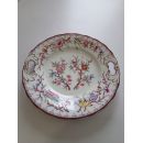 Plat rond diam 23.8 cm Wirz et Riffart Nippes 1852-1882 D&eacute;cor minton 252