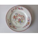 Plat en porcelaine C Harsch et Cie Berlin diam&egrave;tre 30.5 cm